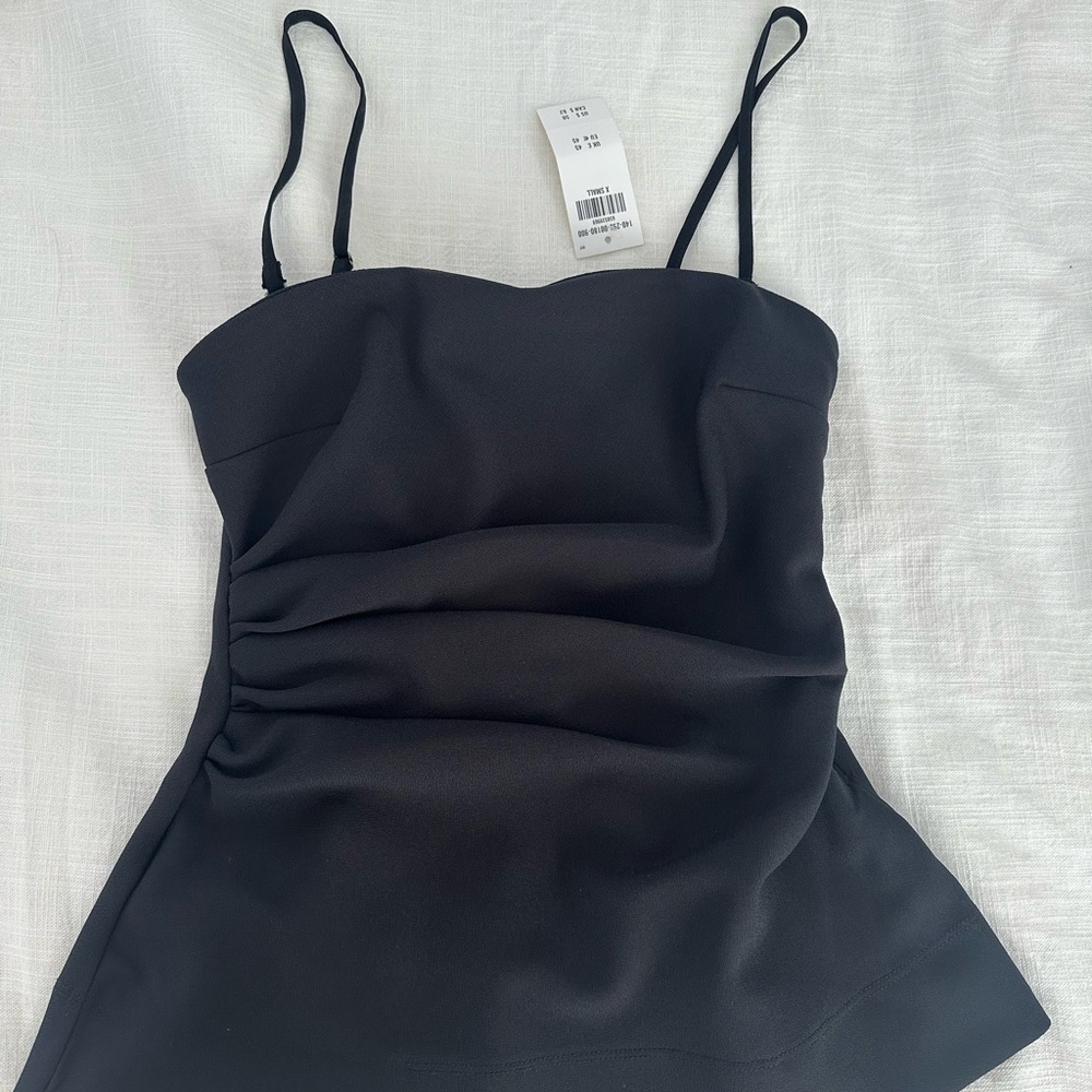 Black Women's Spaghetti Strap Camisole
